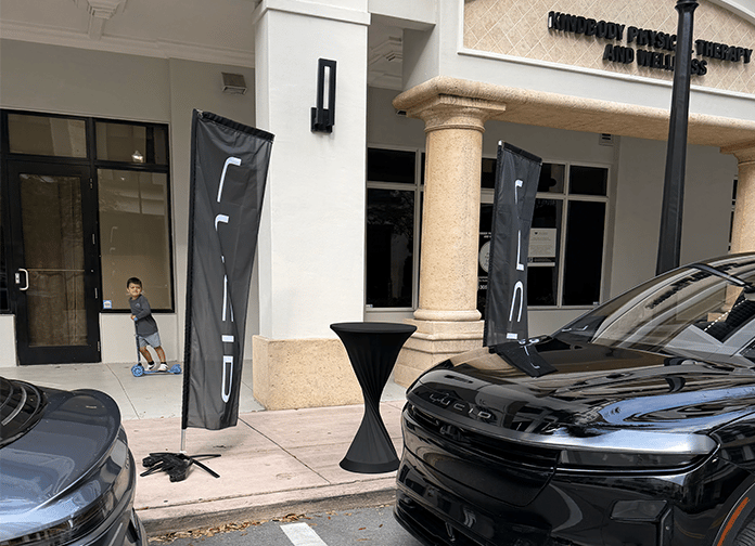 Exclusive Lucid Test Drive at GROU