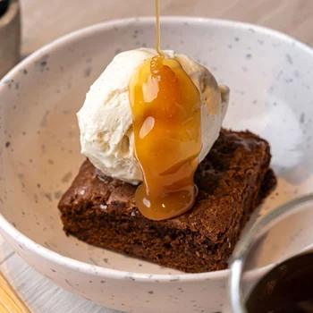 Introducing the Dubai Chocolate Affogato